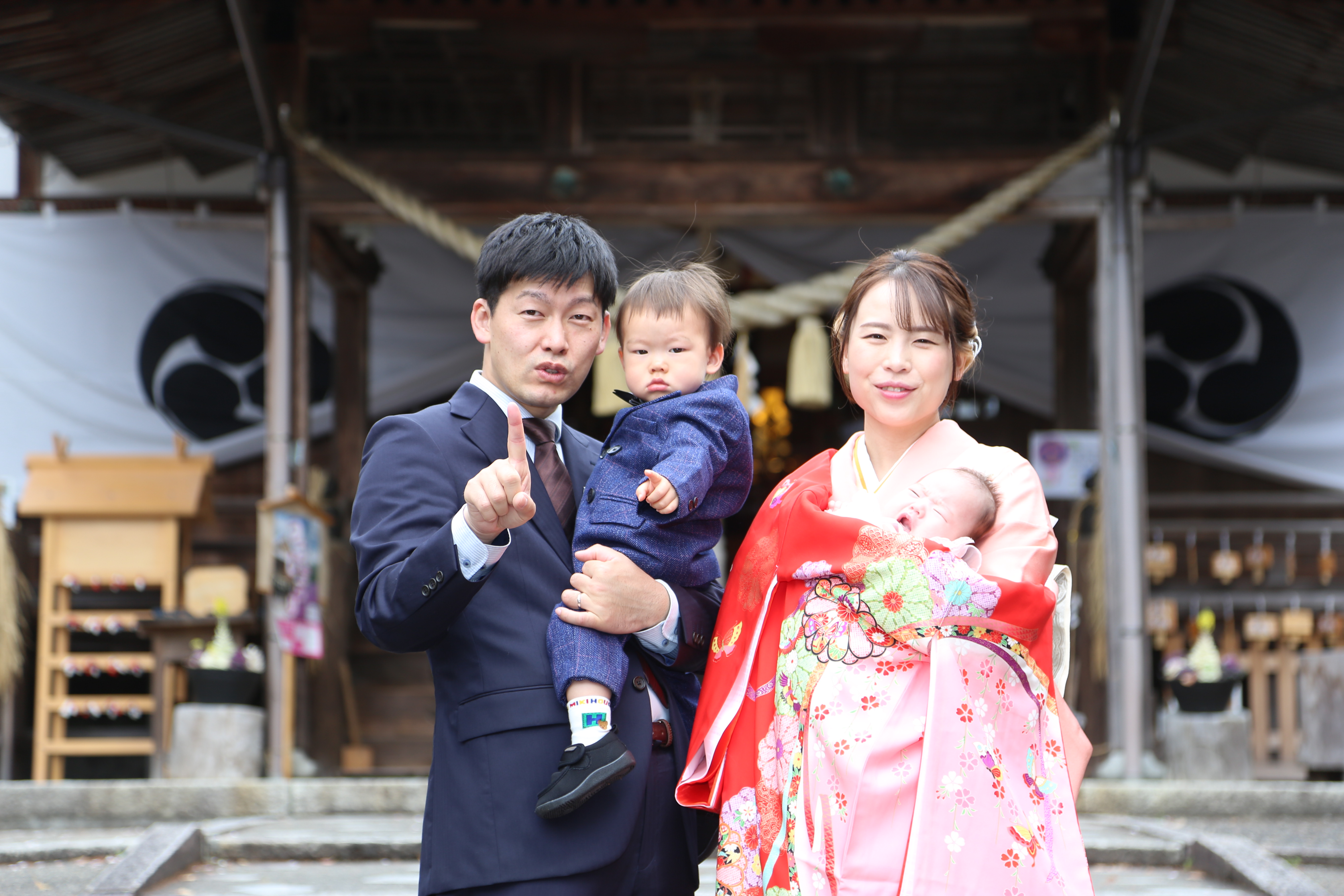 お宮参りの特別な瞬間