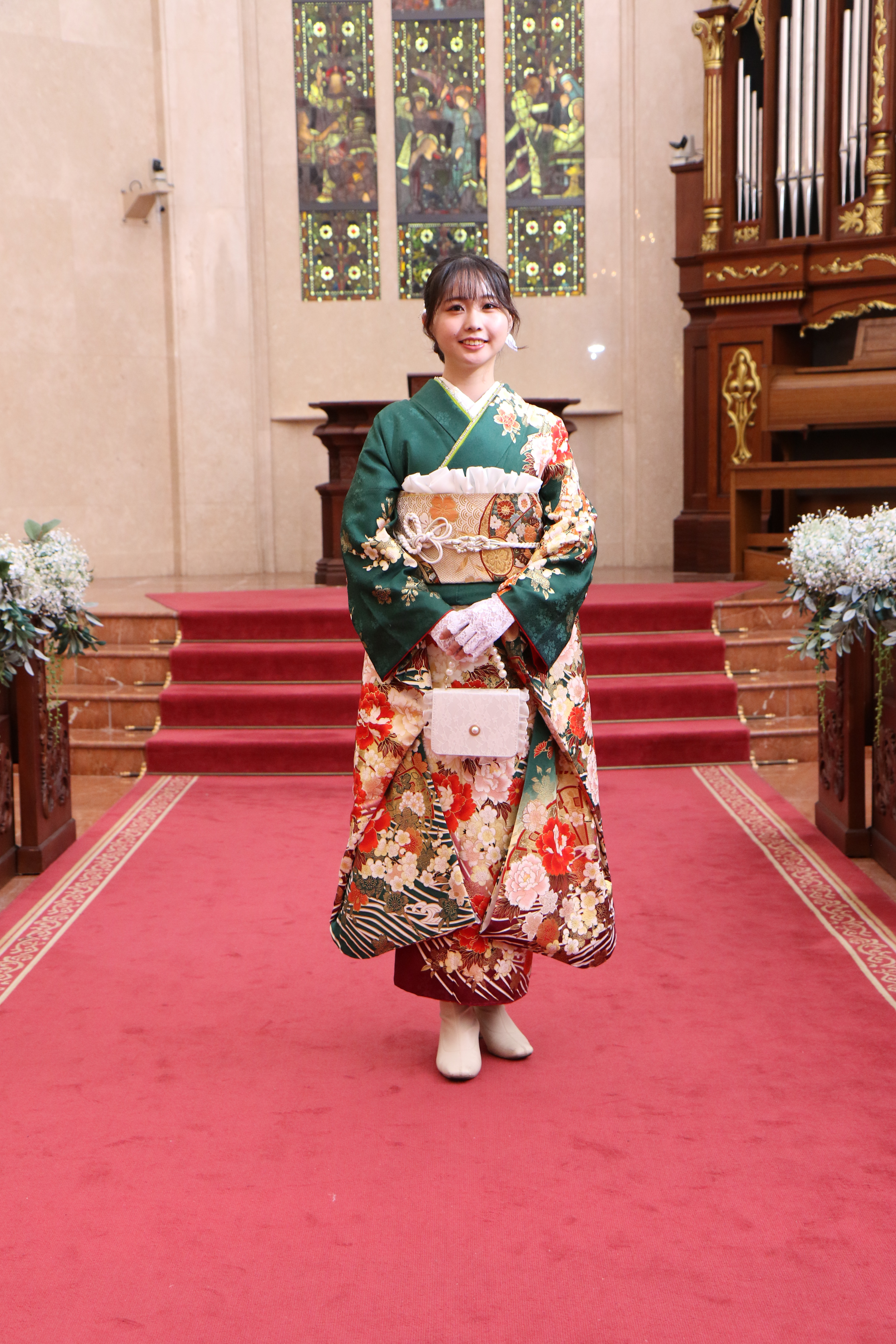 豊富な衣装選び