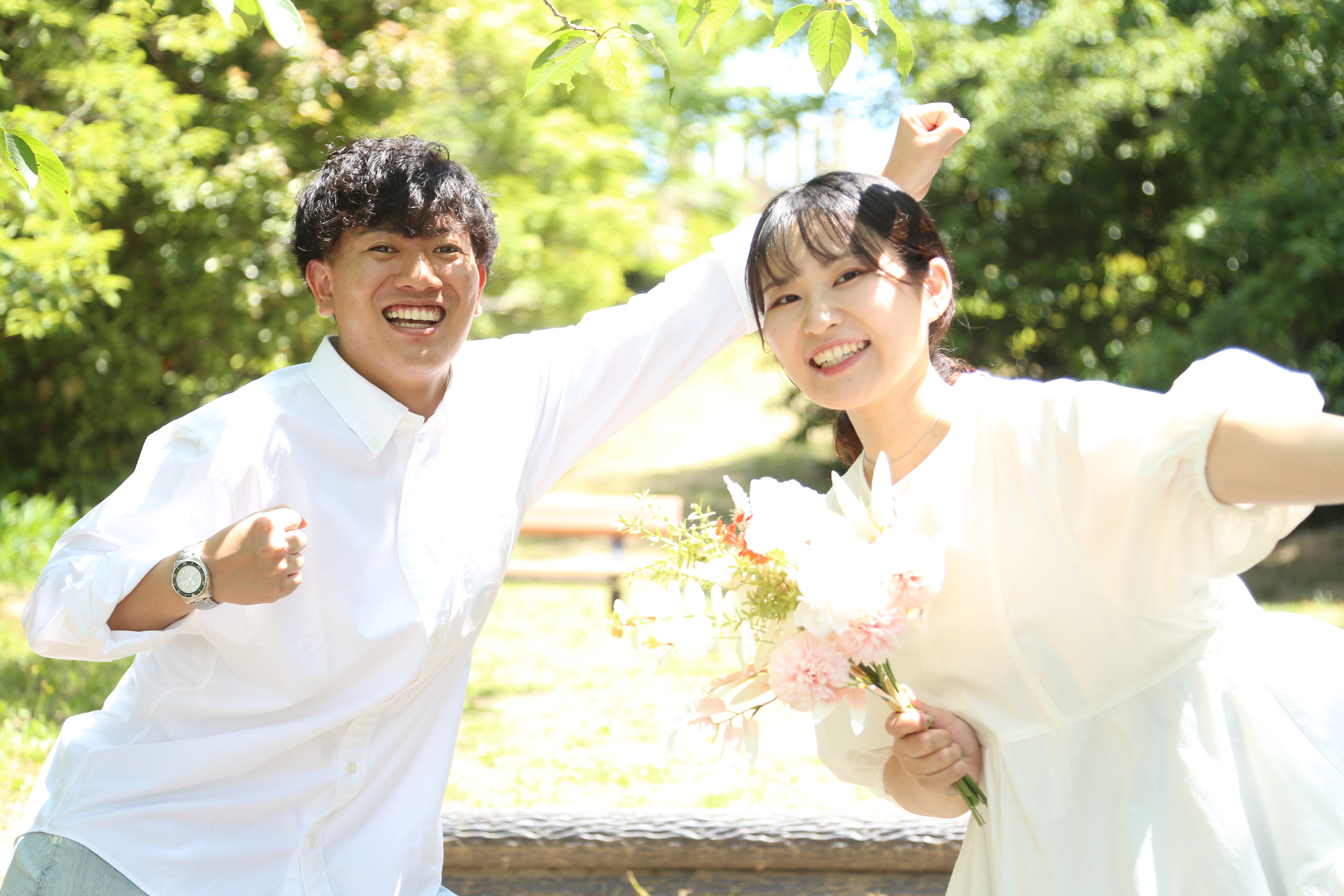 人生の新たな門出を特別な背景で演出します