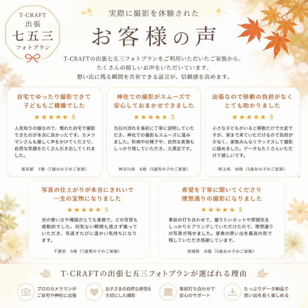 お客様の声:実績のある体験談