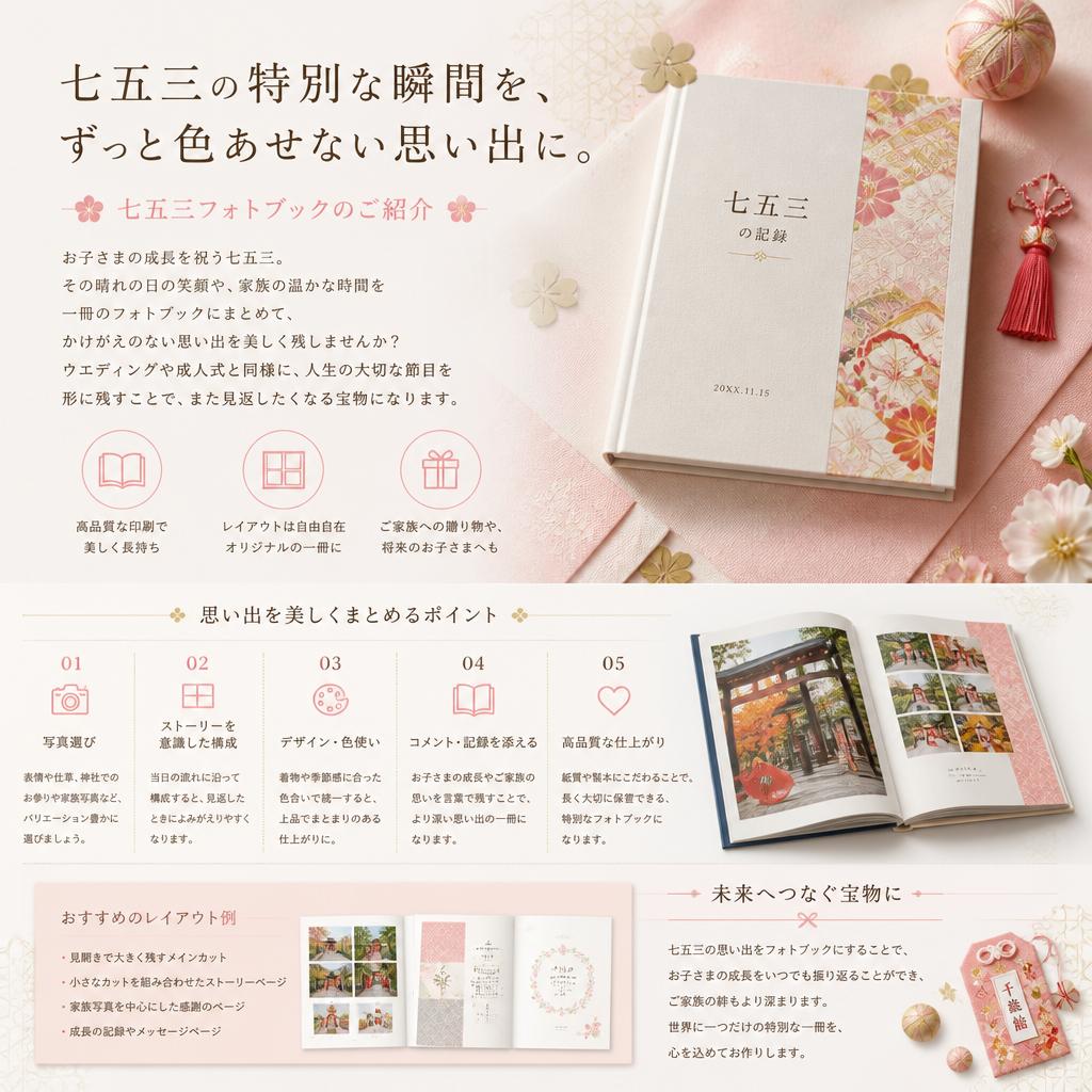 撮影後のフォトブック制作